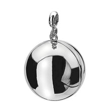 Load image into Gallery viewer, Sterling Silver Polished Ball Locket - Pobjoy Diamonds