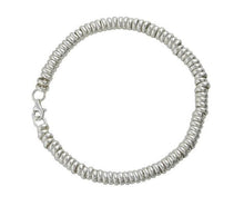 Load image into Gallery viewer, Sterling Silver Close Bead Bracelet - Pobjoy Diamonds