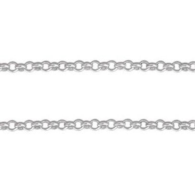 Sterling Silver Classic Belcher Chain - Choice Of Length - Pobjoy Diamonds