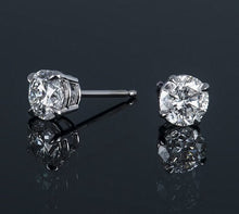 Load image into Gallery viewer, Diamond Studs &amp; Pendant Necklace Set = Pobjoy Diamonds