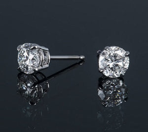Diamond Studs & Pendant Necklace Set = Pobjoy Diamonds