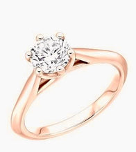 Load image into Gallery viewer, Bellagio Six Prong Round Brilliant Cut - Pobjoy Diamonds