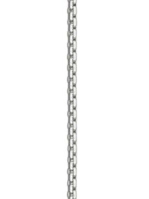 Sterling Silver Rounded Box Neck Chain - Pobjoy Diamonds