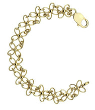Load image into Gallery viewer, 9K Yellow Gold Ladies Papillon Bracelet - Pobjoy Diamonds