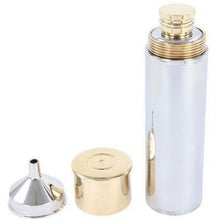 Load image into Gallery viewer, Steel &#39;Gun Cartridge&#39; Hip Flask - Pobjoy Diamonds
