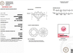 1.53 Carat Round Cut Fancy Intense Pink Lab Grown Diamond