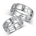 White Gold Crocodile Ring - Pobjoy Diamonds