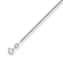 Load image into Gallery viewer, 9K White Gold Ladies Classic Curb Neck Chain 1.5mm - Pobjoy Diamonds