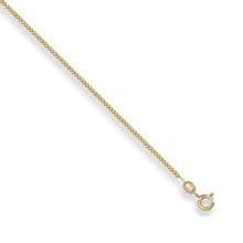 Load image into Gallery viewer, 9K Yellow Gold Ladies Classic Curb Neck Chain 1.5mm - Pobjoy Diamonds