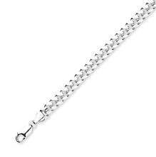 Load image into Gallery viewer, Sterling Silver Domed Curb Neck Chain 6.5mm - Pobjoy Diamonds