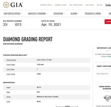 Load image into Gallery viewer, 18K White Gold 1.00 Carat Cushion Solitaire Diamond Engagement Ring F/VVS2 - Valencia - Pobjoy Diamonds