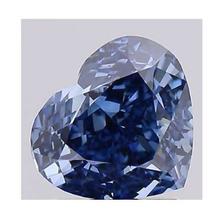 Load image into Gallery viewer, Fancy Deep Blue Heart Shape Lab Grown Diamond 1.50 Carat - Pobjoy Diamonds