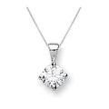9K Gold Lab Grown Diamond Pendant & Neck Chain - 0.40 Carat G/Si1 - Pobjoy Diamonds