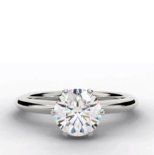 Load image into Gallery viewer, Six Prong Solitar Classic - Pobjoy Diamonds