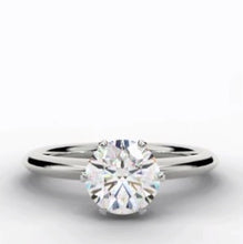 Load image into Gallery viewer, Bellagio Six Prong Round Brilliant Cut - Pobjoy Diamonds