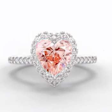 Load image into Gallery viewer, Fancy Vivid Pink Heart Diamond - Pobjoy Diamonds