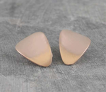 Handmade Gold On Silver Petal Clip On Earrings - Pobjoy Diamonds