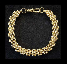 Load image into Gallery viewer, 9K Yellow Gold Ladies Panther Bracelet - Pobjoy Diamonds