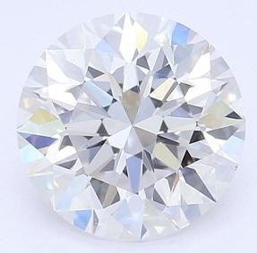 18K Gold 1.00 Carat Round Brilliant Cut Solitaire Lab Grown Diamond Ring G/Si1 - Pobjoy Diamonds