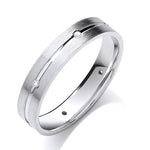 950 Platinum Ladies & Men's Wedding Band Package - Pobjoy Diamonds