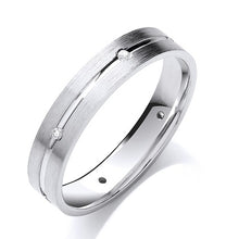 Load image into Gallery viewer, 950 Platinum Ladies &amp; Men&#39;s Wedding Band Package - Pobjoy Diamonds