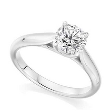 Load image into Gallery viewer, 5.00 Carat Lab Grown Diamond Solitaire Ring E/VS1 - Pobjoy Diamonds