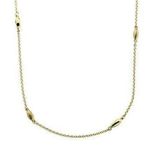 Load image into Gallery viewer, 9K Yellow Gold Ladies Oval Pod Necklace-Pobjoy Diamonds