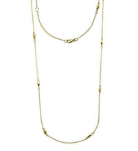 Load image into Gallery viewer, 9K Yellow Gold Ladies Oval Pod Necklace-Pobjoy Diamonds