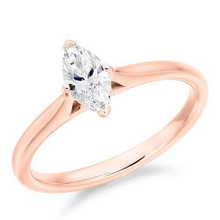 Load image into Gallery viewer, Gironde Four Prong Marquise Cut Diamond Ring - Pobjoy Diamonds - Pobjoy Diamonds
