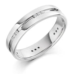 950 Platinum Gents 0.25 CTW Diamond Ring F-G/VS - Pobjoy Diamonds