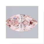 Fancy Intense Pink Marquise Cut Lab Grown Diamond 1.08 Carat VS1 - Pobjoy Diamonds