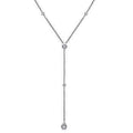 18K White Gold Ladies Diamond Necklace 0.32 CTW - Pobjoy Diamonds