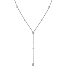 Load image into Gallery viewer, 18K White Gold Ladies Diamond Necklace 0.32 CTW - Pobjoy Diamonds