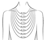 Ladies Sterling Silver Graduated Multi Layer Necklace - Pobjoy Diamonds