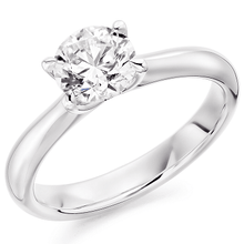 Load image into Gallery viewer, Diamond solitaire rings configure Pobjoy Diamonds
