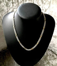 Load image into Gallery viewer, 9K Yellow Gold &amp; Sterling Silver Infinity Link Necklace - Pobjoy Diamonds