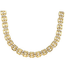 Load image into Gallery viewer, 9K Yellow &amp; White Gold Panther Ladies Necklace-Pobjoy