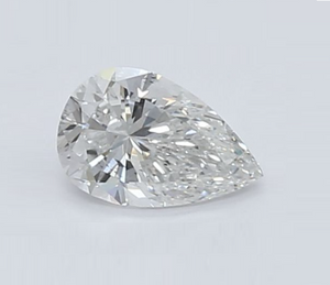 Ethical Lab Pear Shaped Diamond 0.50 Carat