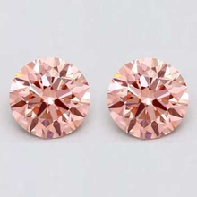 Load image into Gallery viewer, Lab Grown Intense Pink Diamond Stud Earrings - 1.10 Carats