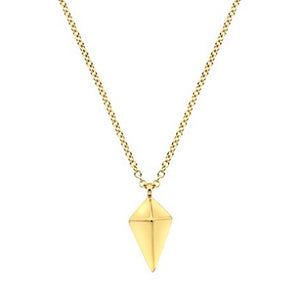 Yellow Gold Kite Pendant Necklace-Pobjoy