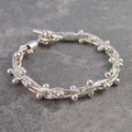 Handmade Silver Peppercorn Bracelet - Pobjoy Diamonds
