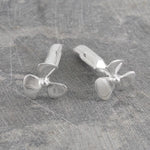 Handmade Sterling Silver Propeller Cufflinks - Pobjoy Diamonds