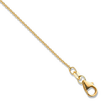 Load image into Gallery viewer, 18K Yellow Gold Ladies Rolo Chain