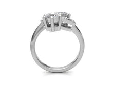 Load image into Gallery viewer, 18K Gold 1.60 Carat Four Diamond Set Engagement Ring - F/VS2 - Pobjoy Diamonds
