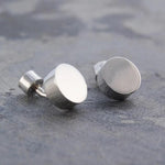 Handmade Sterling Silver Circular Cufflinks - Pobjoy Diamonds
