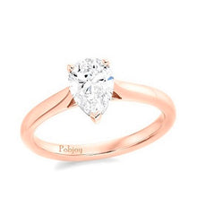 Load image into Gallery viewer, 1.25 Carat Pear Cut Lab Grown Diamond Ring E/VS1