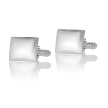 Load image into Gallery viewer, Sterling Silver Domed Cufflinks-Pobjoy Diamonds