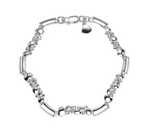 Load image into Gallery viewer, Sterling Silver Echo Bracelet - Pobjoy Diamonds