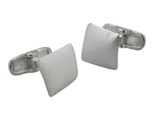 Load image into Gallery viewer, Silver Matt Finish Cufflinks - Pobjoy Diamonds