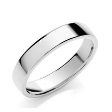Load image into Gallery viewer, 950 Platinum Soft Court Wedding Band 4mm